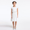 Robe de cérémonie blanc Fille
