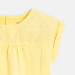 Baby girl's yellow...