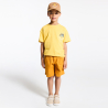 Boy's yellow short-sleeve palm tree T-shirt