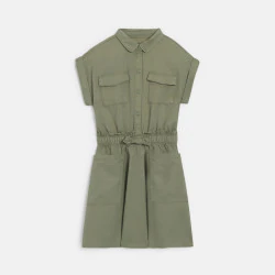 Robe-chemise manches...