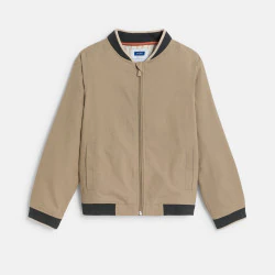 Blouson teddy en toile...