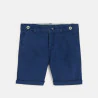 Bermuda chambray bleu bébé garçon