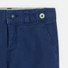 Bermuda chambray bleu bébé garçon