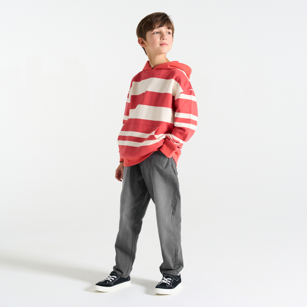 Boy's grey balloon jeans