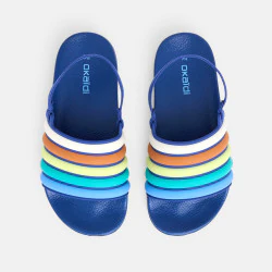 Boy's multicoloured striped...