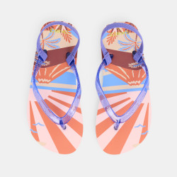 Tongs multicolores fille