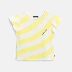 T-shirt rayé manches...