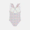 Maillot de bain 1 pièce imprimé multicolore Fille