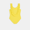 Girl's yellow swimming costume