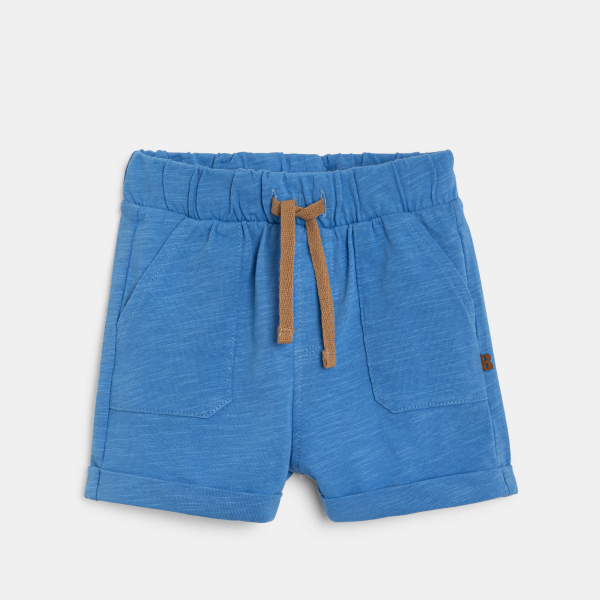 Baby boy's lightweight blue shorts