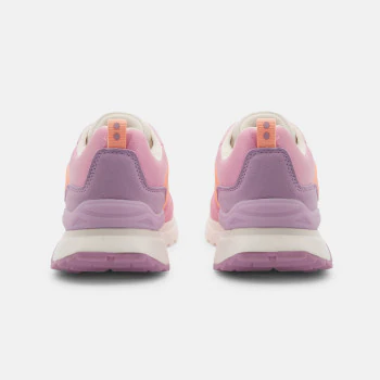 Baskets running gris fille
