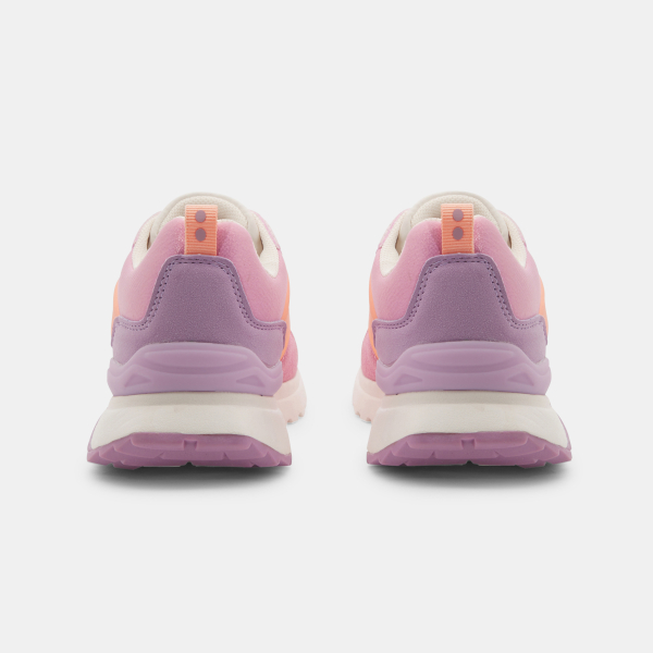 Baskets running gris fille