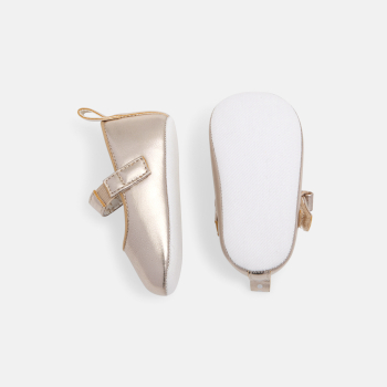 Baby girl's elegant sparkly ballet flats