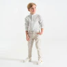 Chemise rayée blanc Garçon