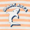 Boy's orange jersey 2-piece summer pyjamas