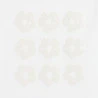 T-shirt manches courtes motif sequins blanc Fille