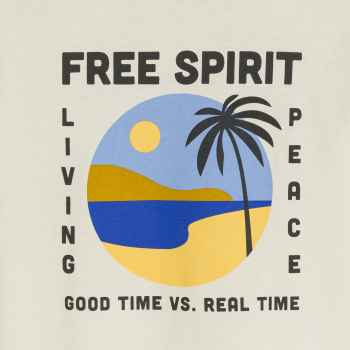 T-shirt manches courtes motif placé blanc Garçon