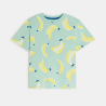Baby boy's green banana T-shirt