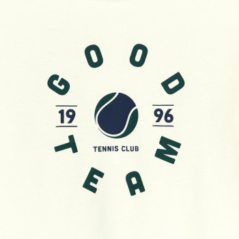 T-shirt manches courtes à message blanc Garçon