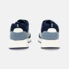 Running dadshoes lacets et scratch bleu garçon