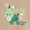 T-shirt fruits beige bébé garçon