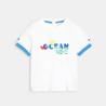 Baby boy's blue ocean T-shirt