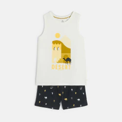 Pyjama d'été 2 pièces en...