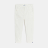 Boy's plain white chinos