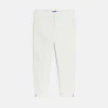 Pantalon chino uni blanc Garçon
