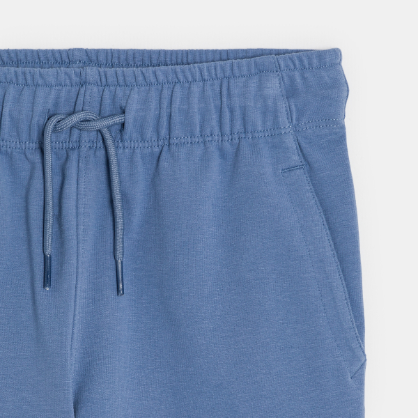 Boy's fleece Bermuda shorts