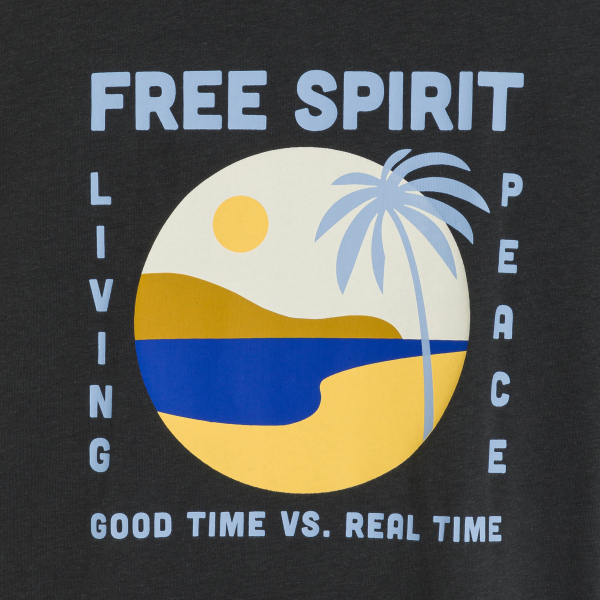 Boy's grey short-sleeved T-shirt with motif