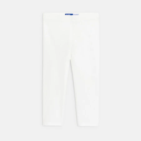 Legging corsaire blanc Fille