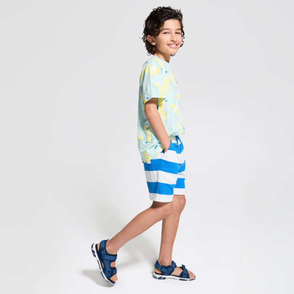 Baby boy's green banana T-shirt