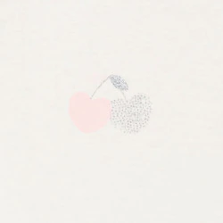 Baby girl's white cherry...