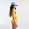Girl's yellow swimming costume
