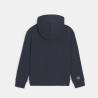 Boys' blue zip-up hoodie