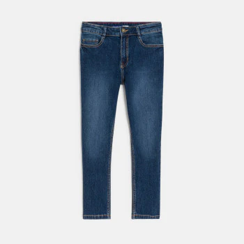 Boy's blue slim-fit jeans