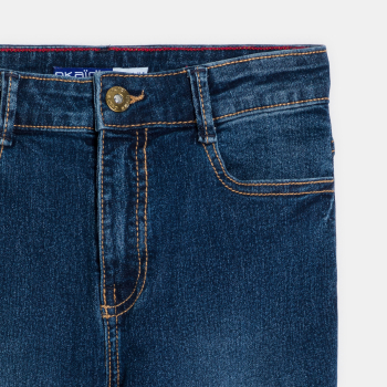 Boy's blue slim-fit jeans