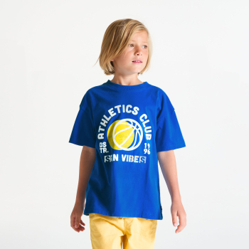 T-shirt manches courtes sportswear rouge Garçon