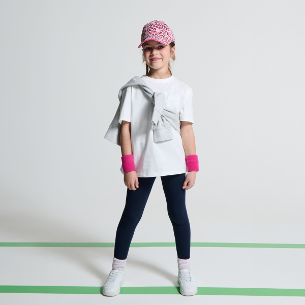 Plain-colored leggings