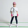 Leggings unis noir fille