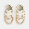 Baby girl's shiny low-top trainers