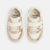 Baskets basses brillantes bébé fille