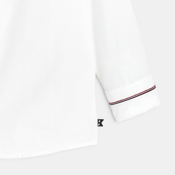 Chemise blanche avec nœud papillon Garçon